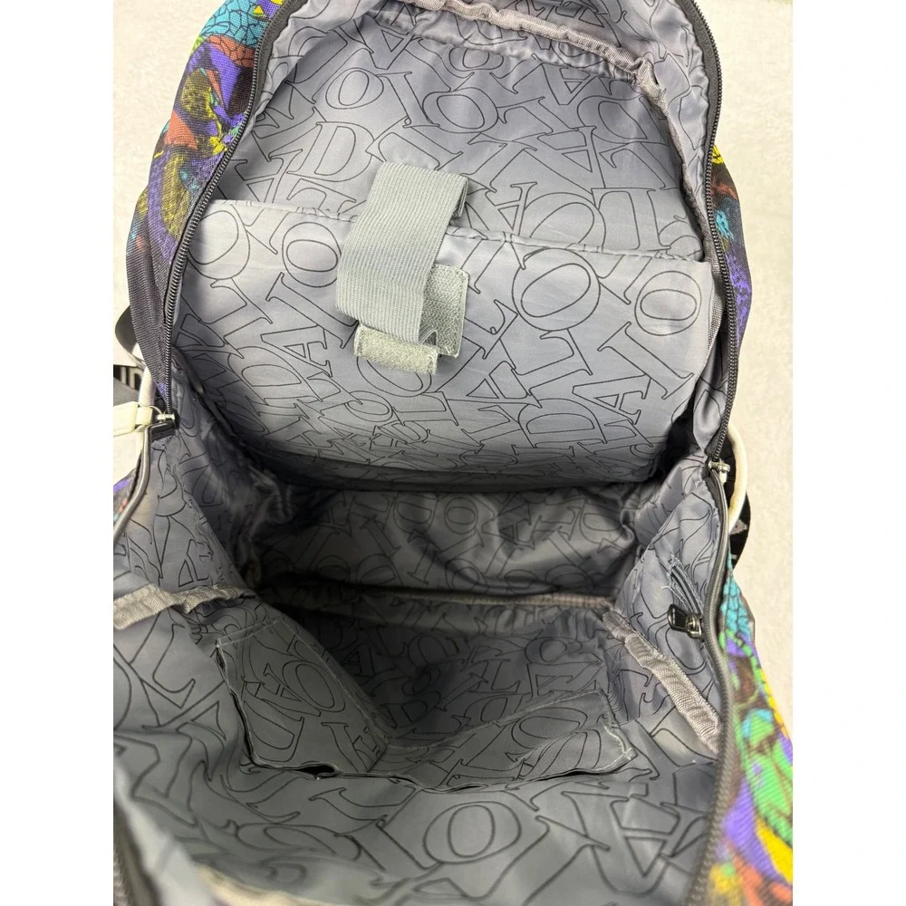Milwaukee Bucks Giannis Antetokounmpo 34 Backpack NBA Multi Color Geometric Bag